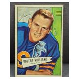 1952 Bowman #133 Robert Williams Chicago Bears