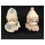 Cybis 1976 bisque porcelain figures
