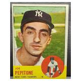 1963 Topps #183 Joe Pepitone baseball card