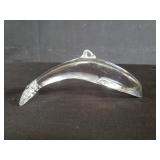 Baccarat crystal dolphin figurine