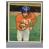 1950 Bowman #68 Joe Scott Football Card.