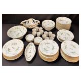 67 pcs Charles Hebert "Rouen" pattern dinnerware