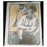 Pencil signed, numbered, and dated lithograph on