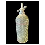 Vintage glass Sparklets soda siphon