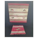 Pair of Native style handmade rugs