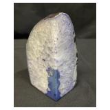 Agate geode specimen