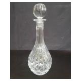 Block crystal decanter