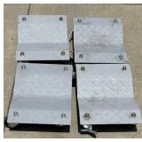Set of 4 vehicle wheel dollies