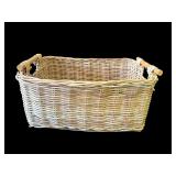 Vintage wicker basket
