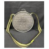 Vintage 4 qt. Oasis wool and metal canteen
