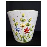 Glazed Italian terracotta planter