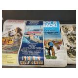 Group of vintage print movie posters