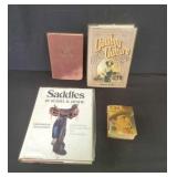Box of miscellaneous vintage books