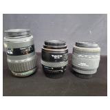 Group of camera lenses
