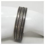 Silver cuff bracelet