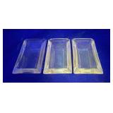 Uranium glass ashtrays