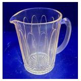 Uranium glass pitcher