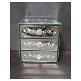 Mirror jewelry chest