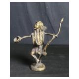 Vintage native brass sculpture
