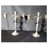 Gorham pr Sterling silver weighted candelabras