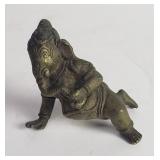 Vintage brass Ganesha sculpture