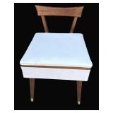 Vintage MCM Danish style sewing chair