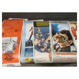 Group of vintage print movie posters