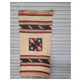 Vintage Navajo handwoven textile