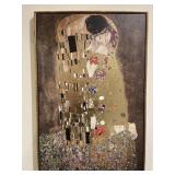 Framed Gustav Klimt "The Kiss" giclï¿½e