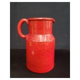 Italian ceramic pitcher