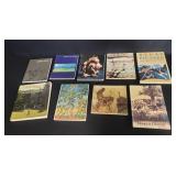 Group of art books