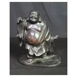 Vintage bronze Buddha sculpture