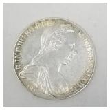 1780 Austria Maria Theresa silver coin