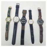 Group of Quartz wristwatches