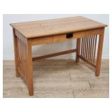 Mission oak writing table