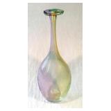 Kosta Boda Kjell Engman rainbow bottle vase