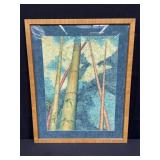 Framed signed water color on rag paper Cindy Moore