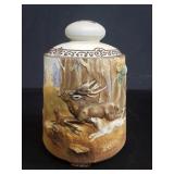 Antique scarce Morimura Nippon porcelain humidor