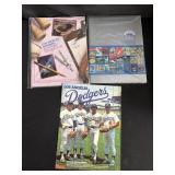 Group of vintage Dodger magazines