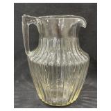 Vintage glass pitcher