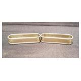 Pair of sterling silver napkin rings