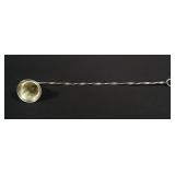 Sterling silver twist handle candle snuffer