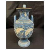 Vintage handmade Greek ceramic pitcher