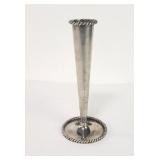 Sterling silver bud vase