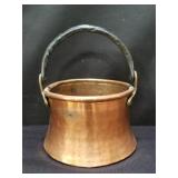 Vintage hand hammered bucket