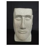 Fiberglass Easter island planter