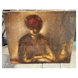 Afranio Metelli figurative oil painting