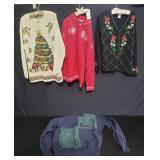 Group of vintage sweaters