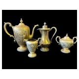 Lot of vintage silver plate items