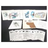 Collection of airplane prints